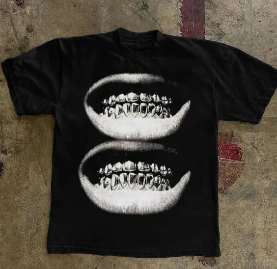 Camiseta Casual de Algodón de Manga Corta para Hombres (Una Pieza)