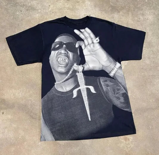 Camiseta Casual de Algodón de Manga Corta para Hombres (Una Pieza)