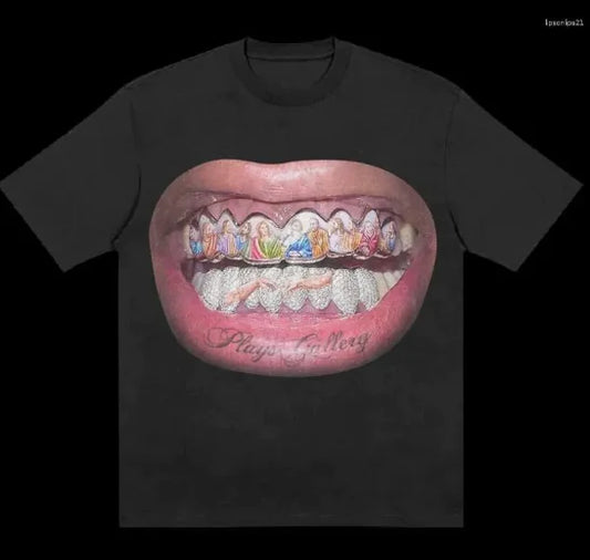 Camiseta Casual de Algodón de Manga Corta para Hombres (Una Pieza)